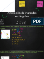 P10 - Resolución de Triángulos Rectángulos