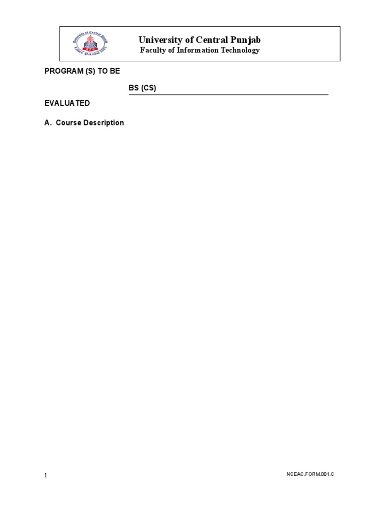 DLD Course Outline Spring 2021 Download Free PDF Electronic