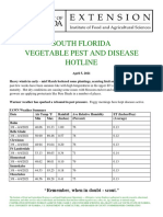 South Florida Vegetable Pest and Disease Hotline for April 5, 2021