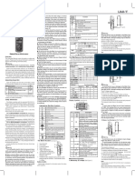 UT201,202 - Manual (Inglés) DIGITAL MULTIMETER CLAMP