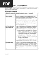 Three Returns & Exchange Policy Guide | PDF | Prepaid Mobile Phone | I ...
