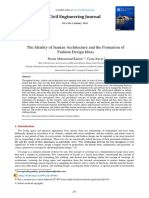 The Identity of Iranian Architecture and The Forma