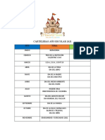 Carteleras Año Escolar 2021