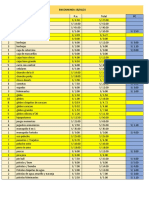 ENCOMIENDA 13/01/21 Cantidad Concepto P.U. Total PC