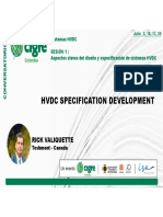 HVDC Specification Development: Rick Valiquette