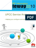 PCRF Information: UPCC Service Analysis