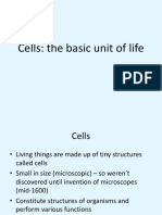 Cells: The building blocks of life