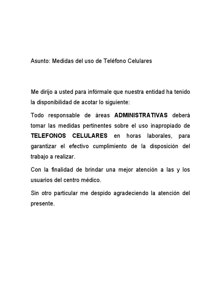 Memo Celulares | PDF