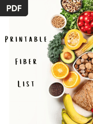 Get More Fiber Printable
