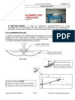 ESSAI DE CISAILLEMENT SUR UN SOL PULVERULENT 