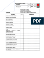 FMI012 Lista de Chequeo para Iniciación Del Contrato