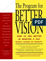 The Program For Better Vision