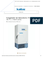 Congelador de Laboratorio - 390 - 732 L, - 86 °C - Merit Series - Kaltis International Co., Ltd. - de Ultrabaja Temperatura - Vertical