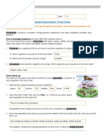 Gizmo Food Chain Worksheet PDF