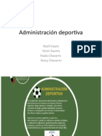 Administración Deportiva