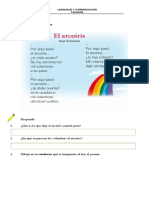 Ficha 2 Poema El Arcoiris