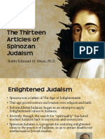 The Thirteen Articles of Spinozan Judaism