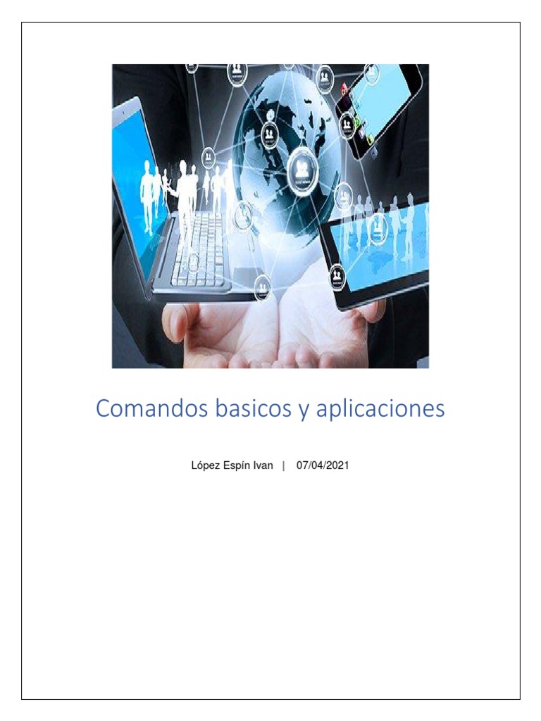 Comandos Basicos y Aplicaciones | PDF