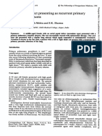 Atrial Septal Defect Presenting As Recurrent Amoebic Lung Abscess