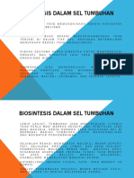 Biosintesis Tumbuhan (Daring 19 Juni 2020)