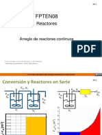 Reactores en serie: ventajas y desventajas comparativas