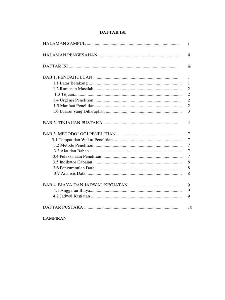 PROPOSAl PKM 2021 | PDF