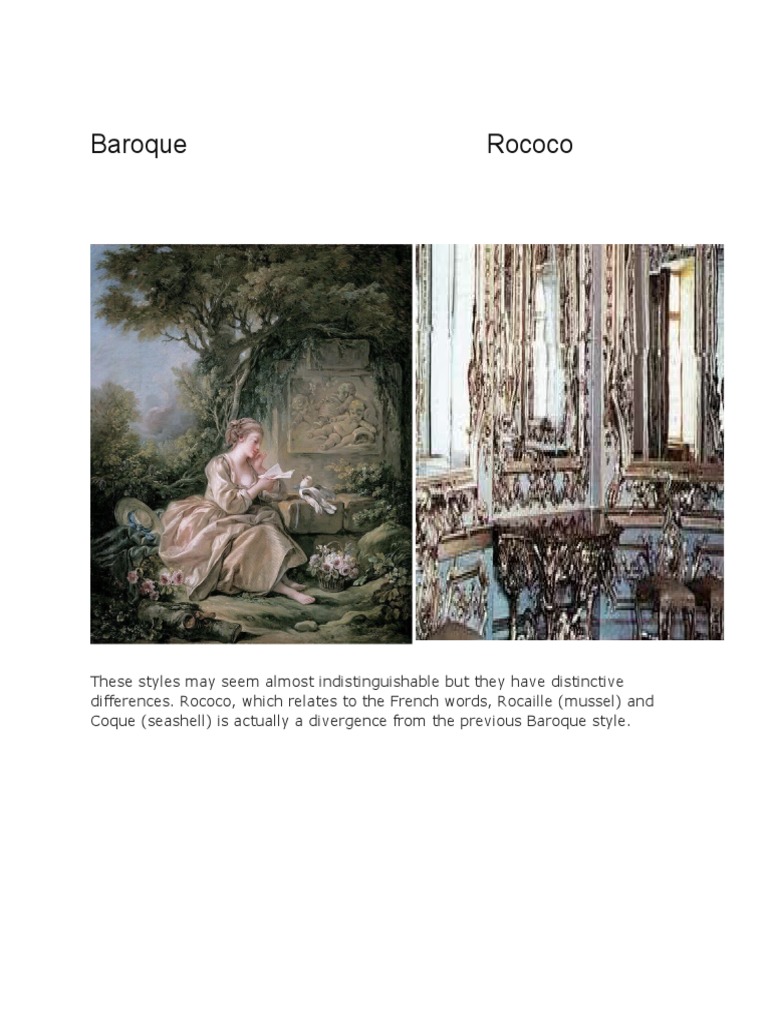 Baroque Rococo | PDF | Art