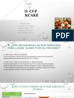 CUP Quickcake caso: análisis de procesos y capacidad de producción