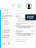 CV Developpeur Front 1