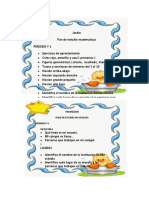 Plan de Estudios Jardin