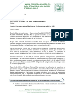 Consideraciones Tecnicas A La Convocatoria de Asamblea General Ordinaria 2021