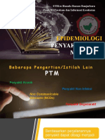 Epidemiologi Penyakit Tidak Menular