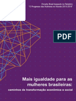 Encarte Mais Igualdade para As Mulheres Brasileiras