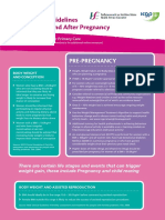 Pregnancy Guidelines