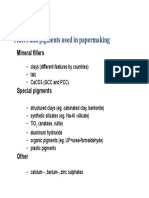 Fillers & Pigments Used in Paper Making