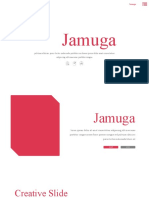 Jamuga - Powerpoint - Red Matte