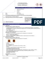 2 Ficha de Datos de Seguridad ALCOHOL