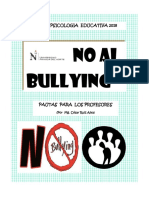 Pautas para Los Profesores Frente Al Bullying