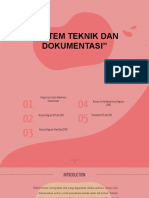 Sistem Teknik Dan Dokumentasi