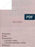 Comparing IDFT/DFT, IDHT/DHT and IDWT/DWT in OFDM Systems