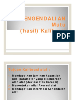 Pengendalian Mutu Kalibrasi (Compatibility Mode)