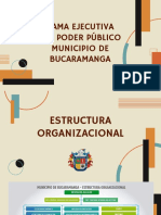 Diapositivas Rama Ejecutiva Municipio de Bucaramanga