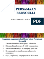 Persamaan Bernoulli