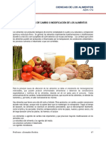 Capítulo 4 Transformación de Los Alimentos. Clase 25 de Febrero, 2020