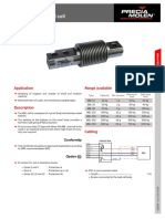 Bending Beam Load Cell Specifications