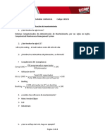 EXAMEN DE MANTENIMIENTO, CONFIABILIDAD, INVENTARIOS Y ACTIVOS UFPSO CAMILA