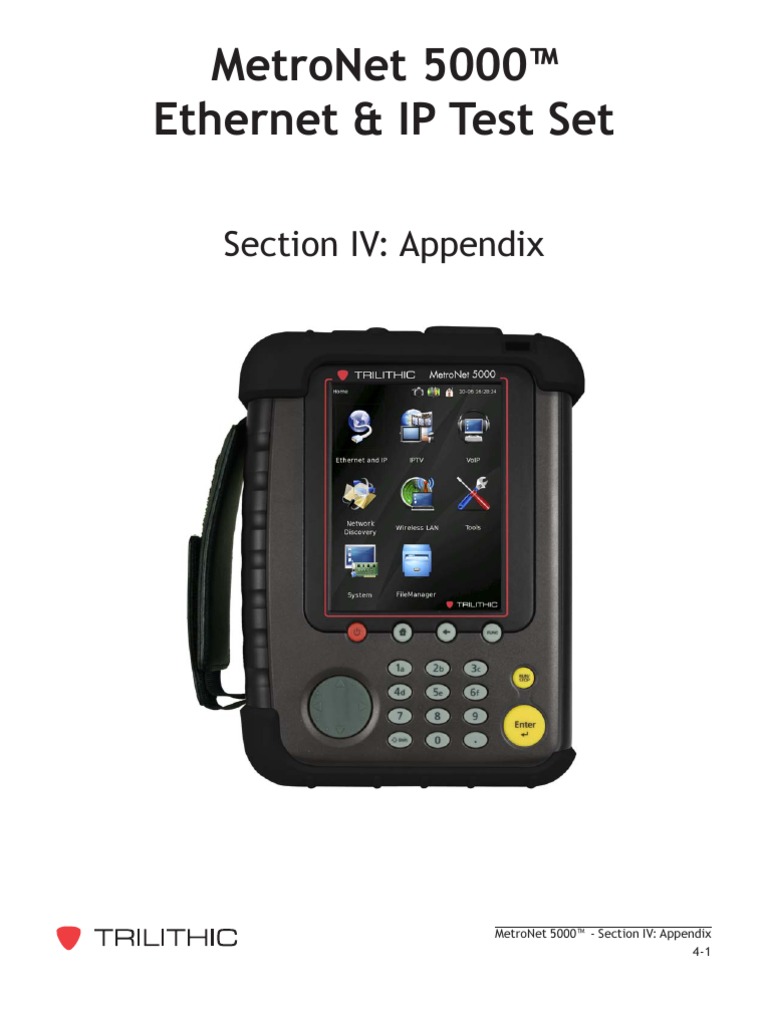 MetroNet 5000 Manual Section IV All Chapters | PDF | Computer Network ...