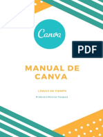 Manual Canva para Línea de Tiempo