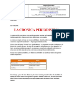 Tema 8 ABRIL 5 La Cronica Periodistica