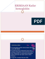 Kadar Hemoglobin